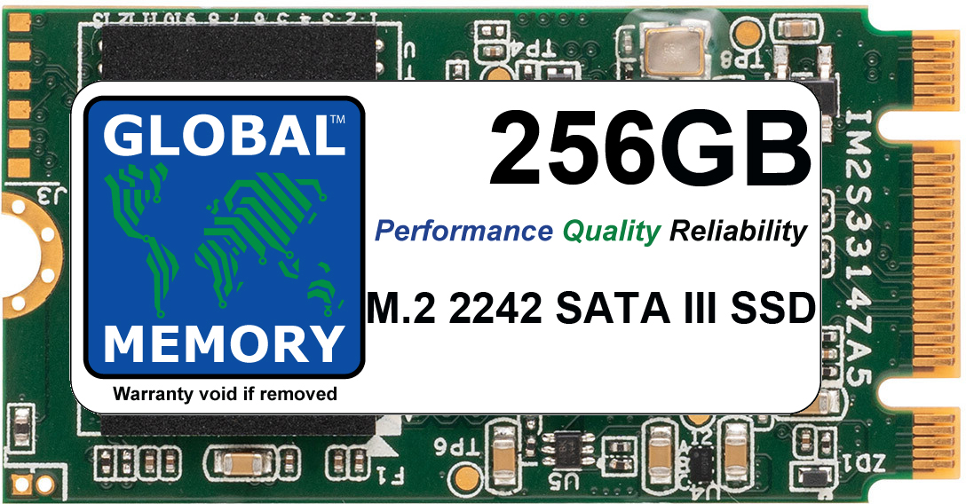 256GB M.2 2242 NGFF SATA 3 SSD FOR LAPTOPS / DESKTOP PCs / SERVERS / WORKSTATIONS
